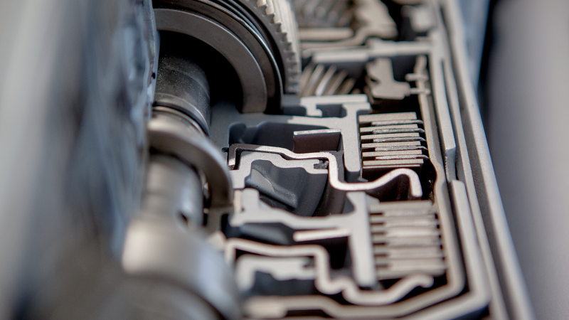Illustration for article titled Inside a Transmission - Photos of the black magic and the METAL